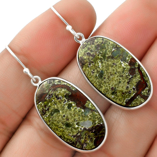 Dragon Blood Stone - South Africa Earrings E-1001 SDE66018