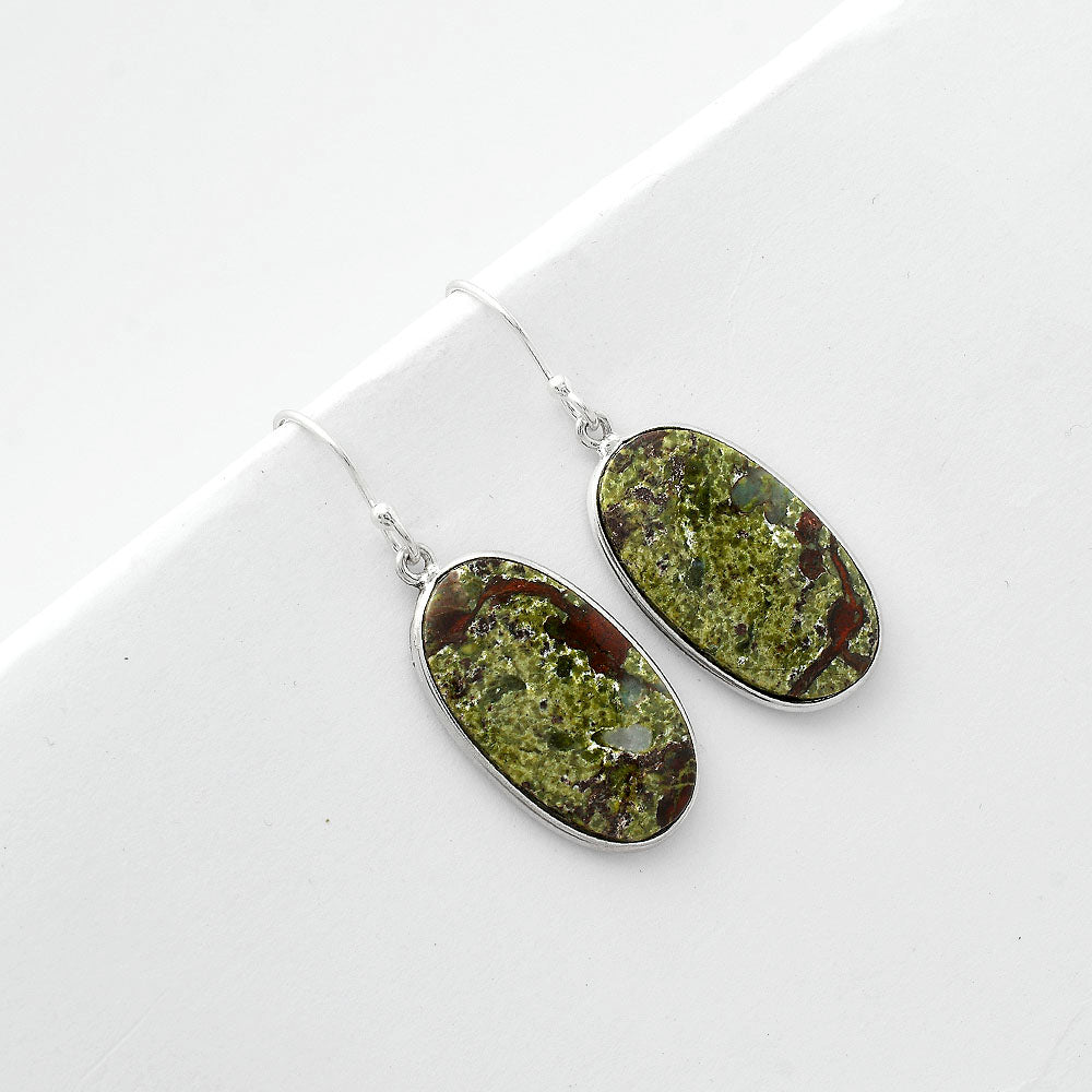 Dragon Blood Stone - South Africa Earrings